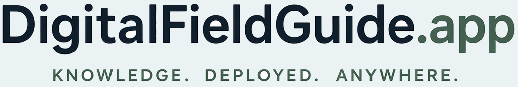 DigitalFieldGuide.app managed digital field guides for organisations